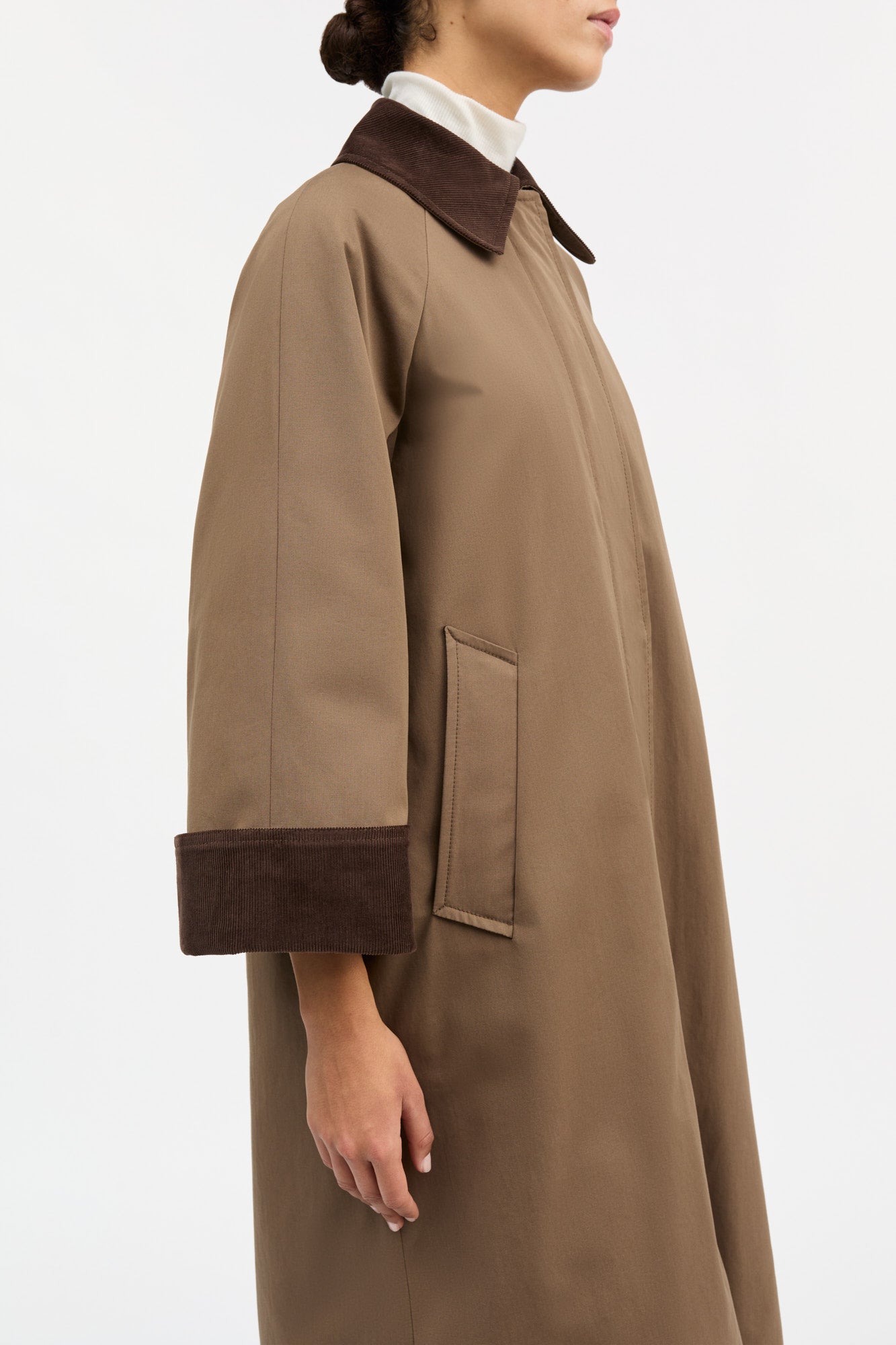 Skall Studio Gaby coat Coat Taupe brown